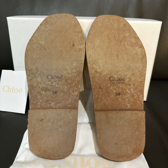 CHLOE WOODY SANDALS - Picture 10 of 11